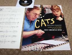 Taylor Swift Cats Original Song Fyc Promo Autograph Hand Signed Sheet Music & CD