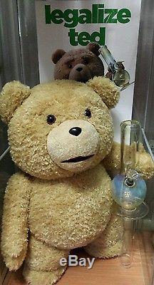 Ted Glassware Bong with Doll and COA