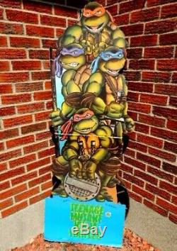 Teenage Mutant Ninja Turtles 1989 1st Movie Original Mirage Studios Display