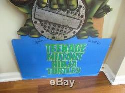 Teenage Mutant Ninja Turtles 1990 1st Movie Original Theater Standee Display