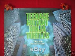 Teenage Mutant Ninja Turtles 1990 Original Movie Poster 1sh Tmnt Halloween Nm-m