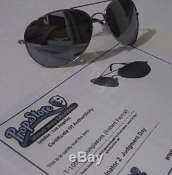 Terminator 2 T-1000's Sunglasses Screen Used Movie Prop (Robert Patrick)