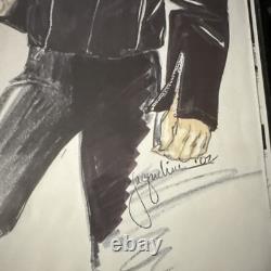 Terminator 3 Original Costume Concept Art Jacqueline Wazir'02 T-850 Arnold