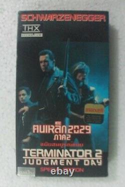 Terminator Judgment Day Arnold Schwarzenegger Linda Hamilton THAI VHS MEGA RARE