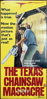 Texas Chain Saw Massacre Australian Daybill Original Poster 1974