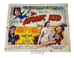 The Atomic Kid 1954 Original Movie Memorabilia Lot 2 Posters 7 Photos Rooney