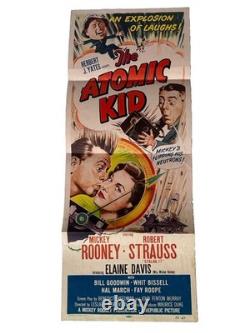 The Atomic Kid 1954 Original Movie Memorabilia Lot 2 Posters 7 Photos Rooney