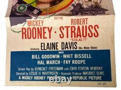 The Atomic Kid 1954 Original Movie Memorabilia Lot 2 Posters 7 Photos Rooney