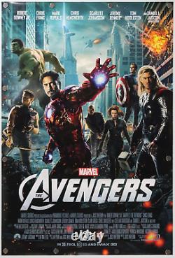 The Avengers 2012 Marvel Double Sided Original Movie Poster 27 x 40