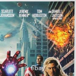 The Avengers 2012 Marvel Double Sided Original Movie Poster 27 x 40