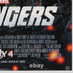 The Avengers 2012 Marvel Double Sided Original Movie Poster 27 x 40