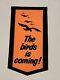 The Birds Horror Original Coming Attractions Usher Badge MINT Alfred Hitchcock