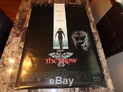 The Crow Rare Signed Original 1-Sheet Movie Poster James O'Barr Sketch Photo COA