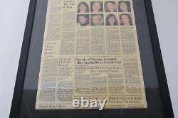 The Dead Girl Krista 2006 Brittany Murphy Color Photo Movie Props Newspaper COA