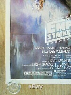 The Empire Strikes Back (1980) Original Movie Poster Style A Tri-folded