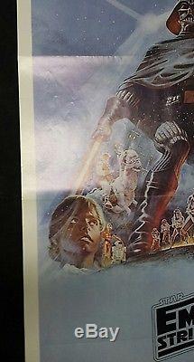 The Empire Strikes Back (1980) Original One-sheet Style B Movie Poster Folded