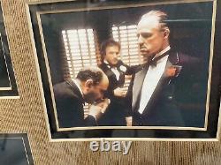 The Godfather 25x37 Display Featuring Iconic Scenes From The Original Movie