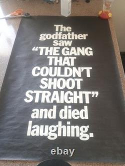 The Godfather Saw The Gang That Couldn't Shoot Straight And Died Laughing Poster