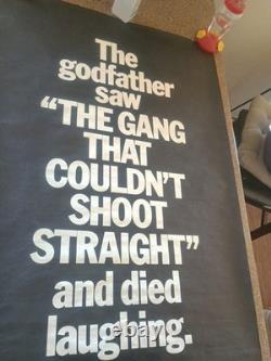 The Godfather Saw The Gang That Couldn't Shoot Straight And Died Laughing Poster