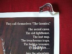 The Goonies 1985 Original Movie Poster 1sh Sloth Chunk Classic Halloween Nm-m