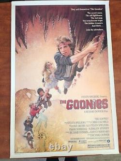 The Goonies Original Rare Movie Poster Rolled 1985