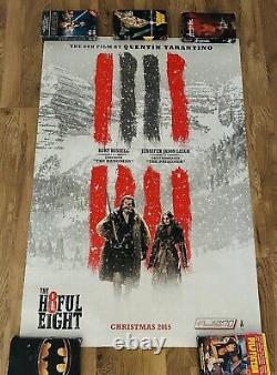 The Hateful Eight, 2015, Original, DS, One Sheet, 27x40, Set of 3, Quentin Tarantino