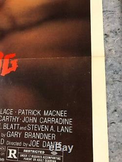 The Howling 1981 Original 1 Sheet Movie Poster 27 x 41 (VF-) Joe Dante Horror