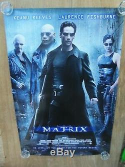 The Matrix (1999) Original Movie Poster Rolled Double-sided