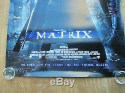 The Matrix (1999) Original Movie Poster Rolled Double-sided