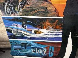 The Mechanic, Original Stand Up Cardboard Movie Theater Sign Poster 1972, In Box