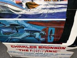 The Mechanic, Original Stand Up Cardboard Movie Theater Sign Poster 1972, In Box