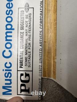 The Mechanic, Original Stand Up Cardboard Movie Theater Sign Poster 1972, In Box