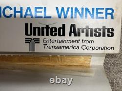 The Mechanic, Original Stand Up Cardboard Movie Theater Sign Poster 1972, In Box