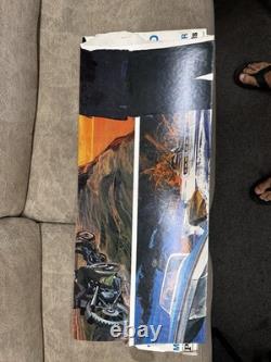 The Mechanic, Original Stand Up Cardboard Movie Theater Sign Poster 1972, In Box