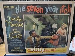The Seven Year Itch, ORIGINAL Lobby Card 1955 Marilyn Monroe Movie Memorabilia
