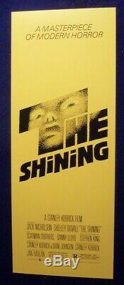 The Shining 14x36 Original Rolled Nm Movie Poster 1980 Stanley Kubrick Insert