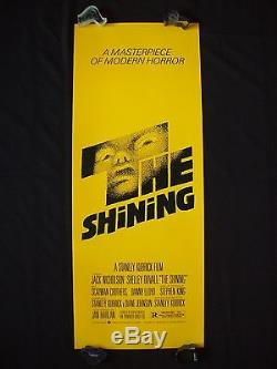 The Shining 1980 Original Movie Poster Authentic Insert Kubrick Halloween Nm-m