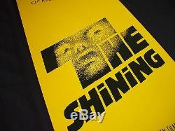 The Shining 1980 Original Movie Poster Authentic Insert Kubrick Halloween Nm-m