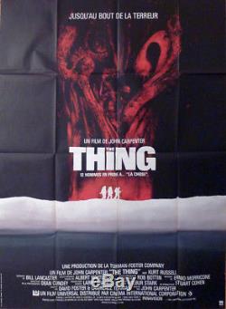 The Thing Carpenter / Russell Original Large French Movie Poster