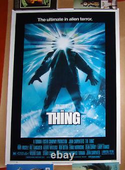 The Thing (Universal, 1982) Original Movie Poster 27 x 41 Near Mint