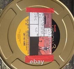 The Walking Dead Production Used Film Can from TV Series Original Authentic Prop