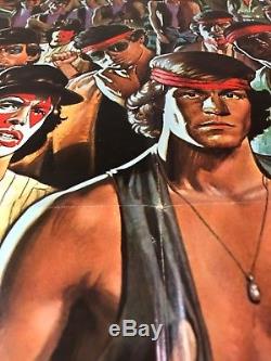 The Warriors 1979 Original 1 Sheet Folded Movie Poster 27 x 41 (VF) Jarvis Art