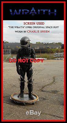 The Wraith Charlie Sheen Original SCREEN USED 1986 Life-Size Costume Movie Prop