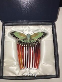 Titanic J. Peterman Butterfly Comb in Original Box and Cert. Of Authenticity