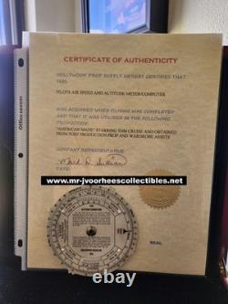 Tom Cruise American Made (2017) Original Production Used Altitude Air Disc Prop