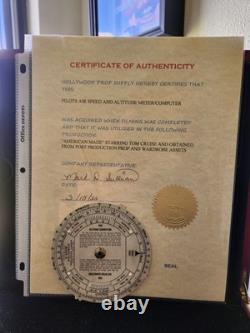 Tom Cruise American Made (2017) Original Production Used Altitude Air Disc Prop