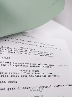 Tom Cruise Manuscript From Jerry Maguire Cameron Crow July 1995