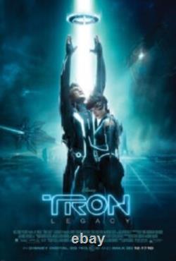 Tron Legacy Movie Poster Double Sided 27×40 Original