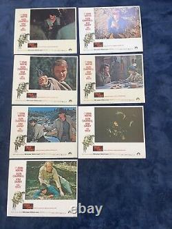 True Grit 1969 John Wayne Set Of 7 Authentic Lobby Cards 11x14 Movie Memorabilia
