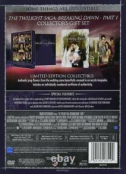 Twilight Breaking Dawn Part 1 Collector's Wedding Flower Numbered DVD Gift Set